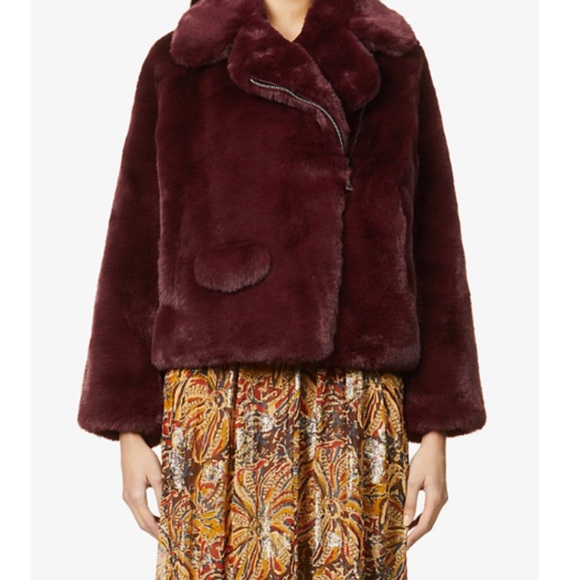 Zadig & Voltaire faux fur coat - Picture 9 of 9
